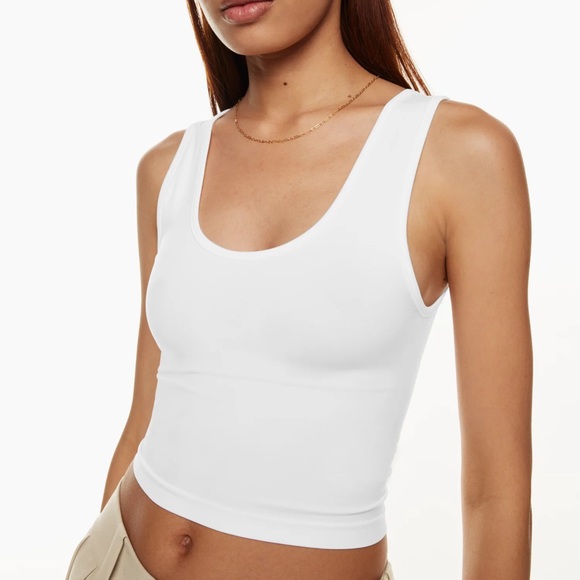 White Aritzia Tank Top - Picture 1 of 5